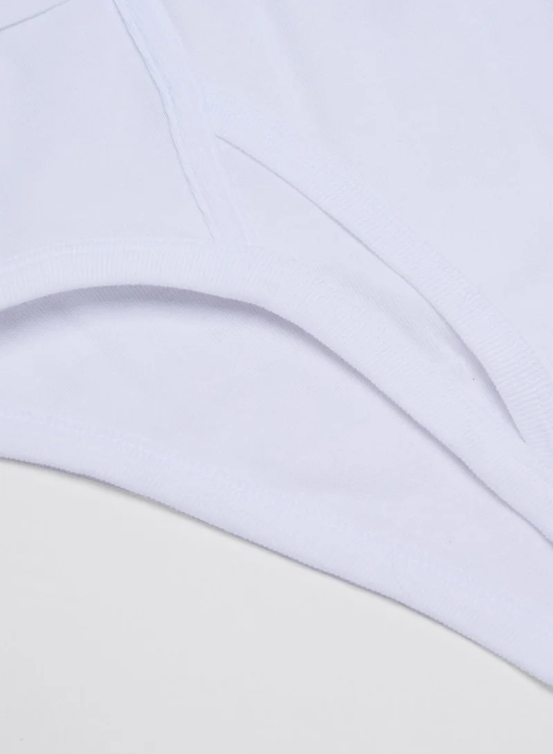 GIORDANO  Men’s Classic Cotton Rib Briefs 6‑Pack Essentials for Men | Best Price UAE